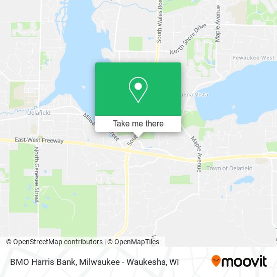 BMO Harris Bank map