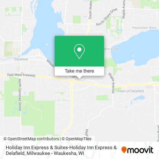 Holiday Inn Express & Suites-Holiday Inn Express & Delafield map