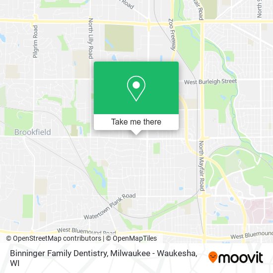 Mapa de Binninger Family Dentistry