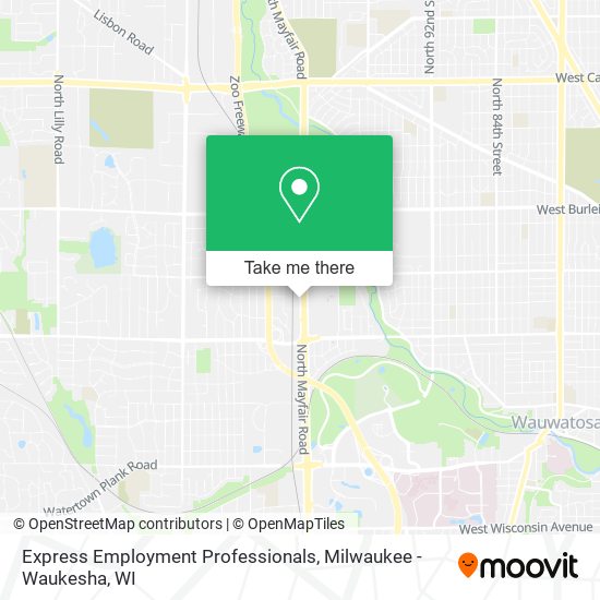 Mapa de Express Employment Professionals