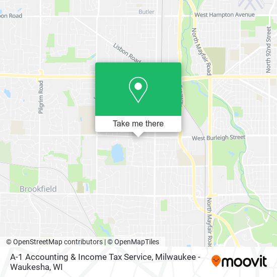 A-1 Accounting & Income Tax Service map