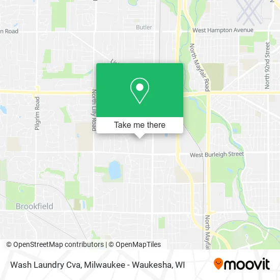 Mapa de Wash Laundry Cva
