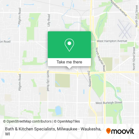 Bath & Kitchen Specialists map