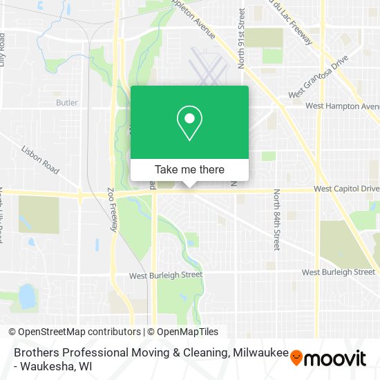 Mapa de Brothers Professional Moving & Cleaning