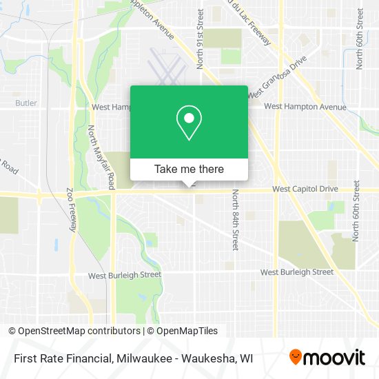 First Rate Financial map