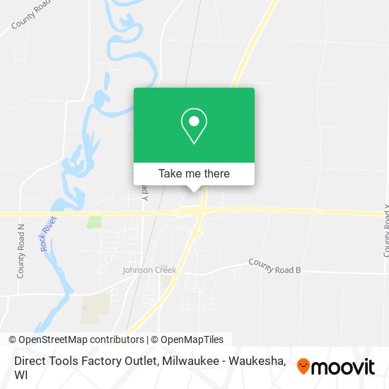 Mapa de Direct Tools Factory Outlet
