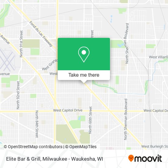 Mapa de Elite Bar & Grill