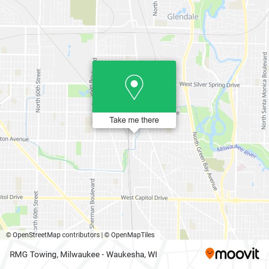 RMG Towing map