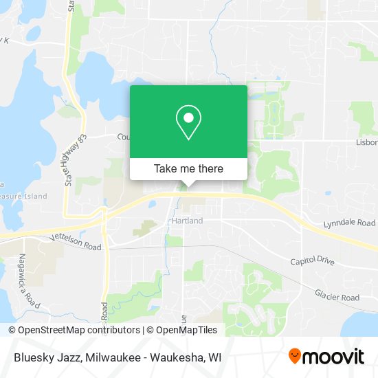 Bluesky Jazz map