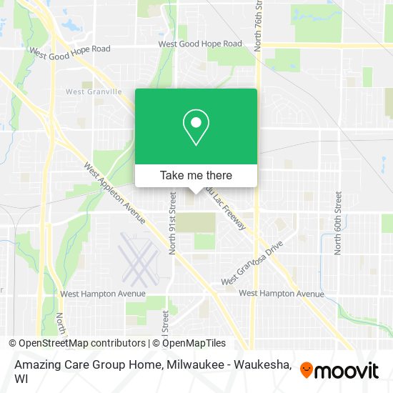 Amazing Care Group Home map