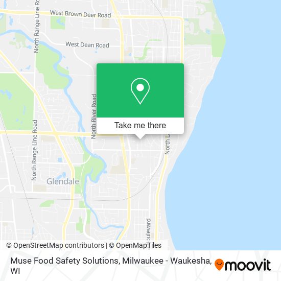 Muse Food Safety Solutions map