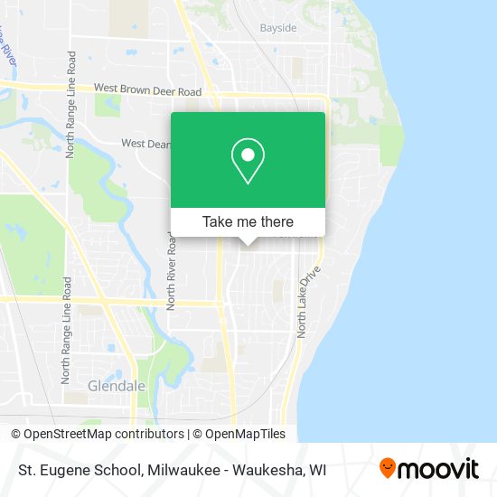 Mapa de St. Eugene School