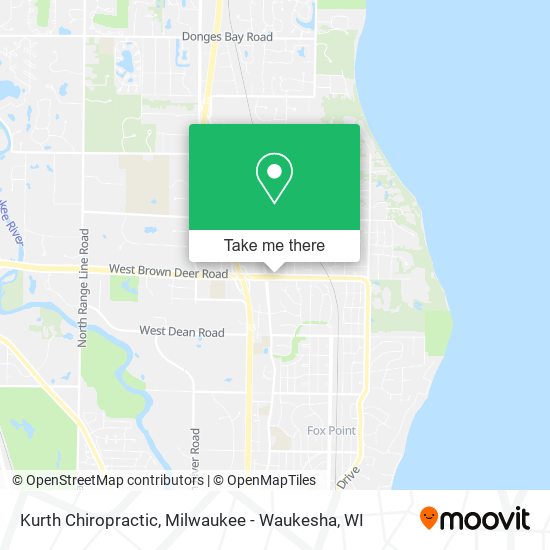 Kurth Chiropractic map