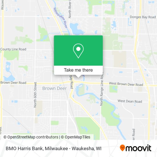 BMO Harris Bank map