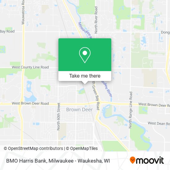 Mapa de BMO Harris Bank