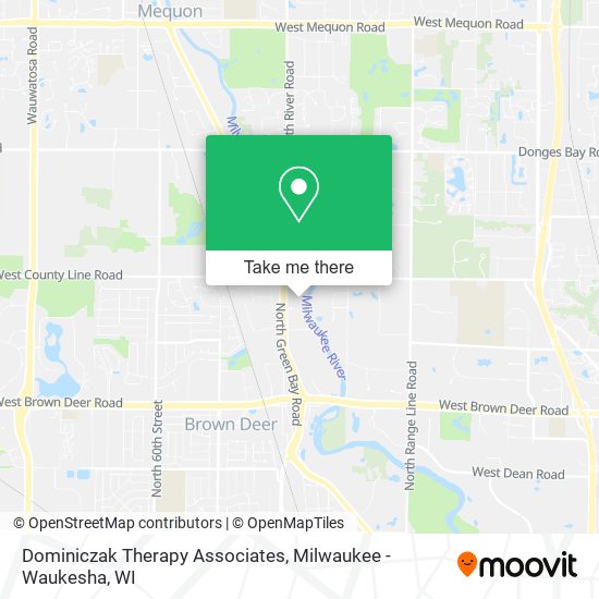 Dominiczak Therapy Associates map