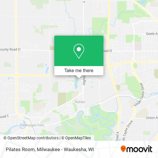 Mapa de Pilates Room