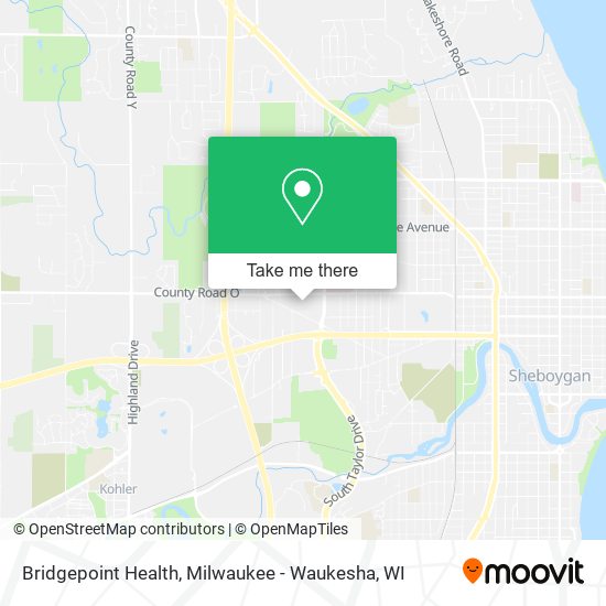 Bridgepoint Health map
