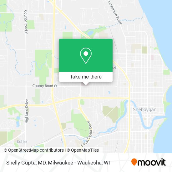 Shelly Gupta, MD map
