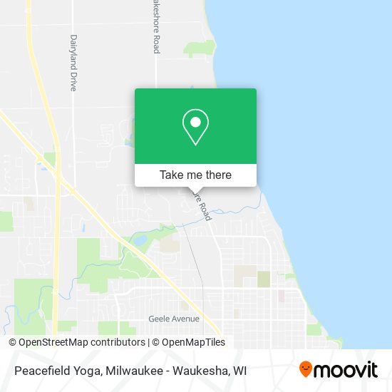 Mapa de Peacefield Yoga