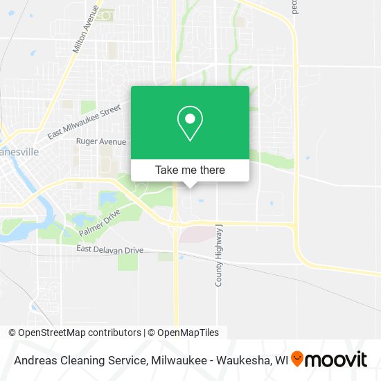 Mapa de Andreas Cleaning Service