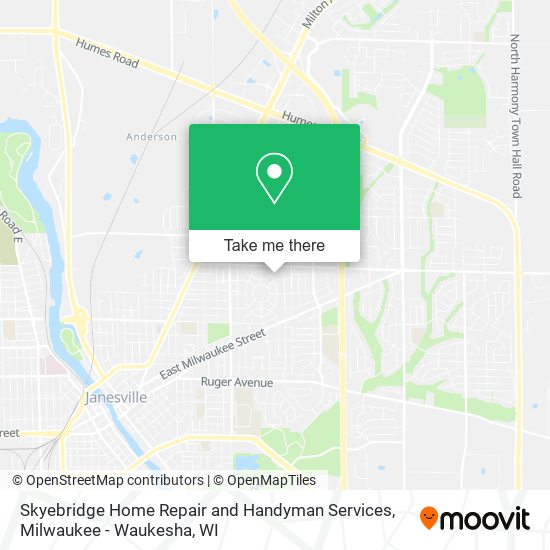 Mapa de Skyebridge Home Repair and Handyman Services