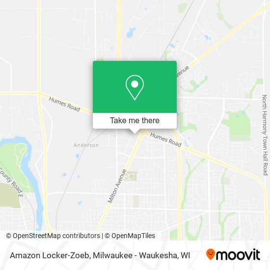 Amazon Locker-Zoeb map