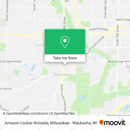 Amazon Locker-Briseida map