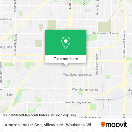 Mapa de Amazon Locker-Coq