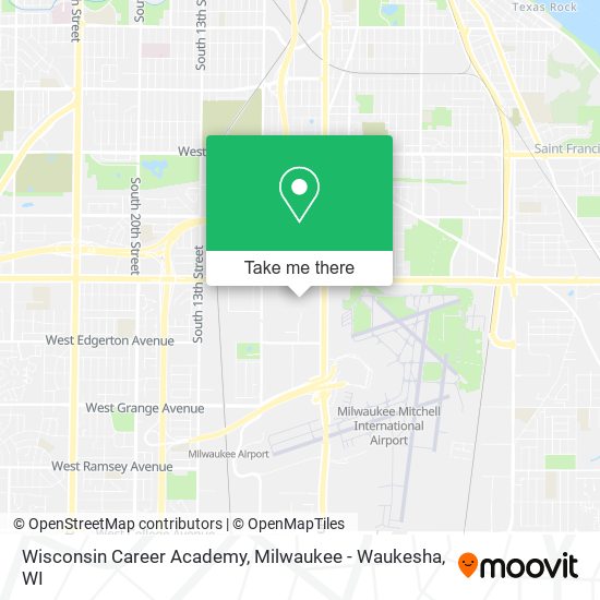 Wisconsin Career Academy map