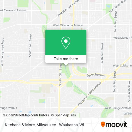 Kitchens & More map