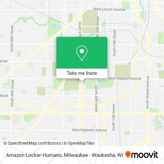 Amazon Locker-Humano map