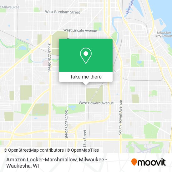 Amazon Locker-Marshmallow map