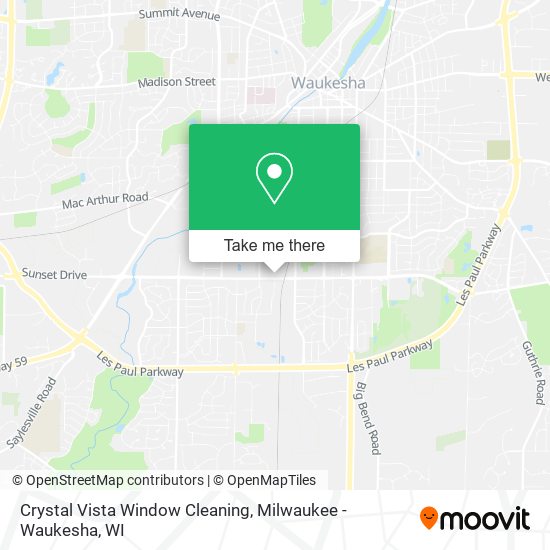 Crystal Vista Window Cleaning map