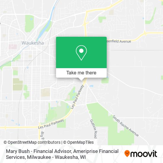 Mary Bush - Financial Advisor, Ameriprise Financial Services map