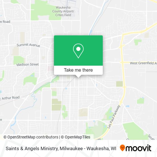Mapa de Saints & Angels Ministry