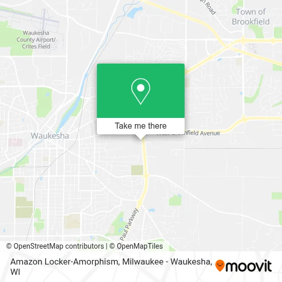 Amazon Locker-Amorphism map