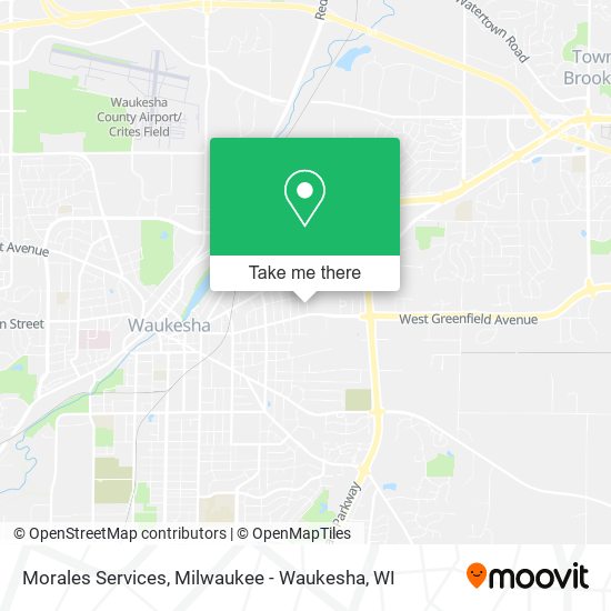 Morales Services map