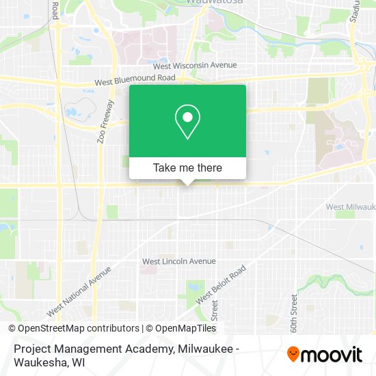 Project Management Academy map