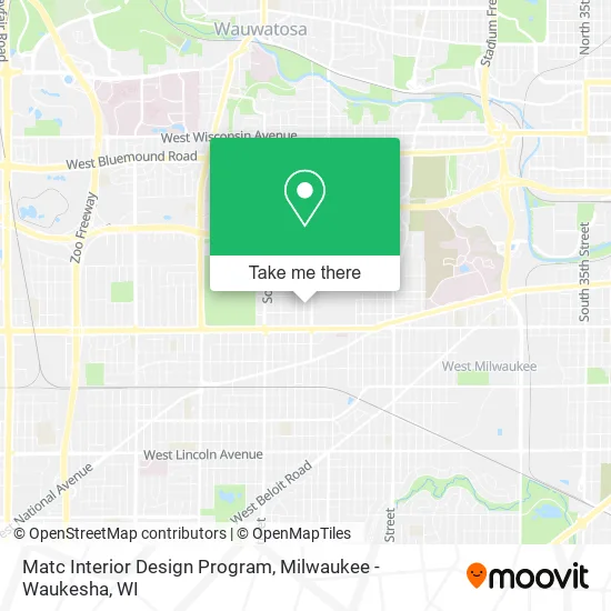 Matc Interior Design Program map
