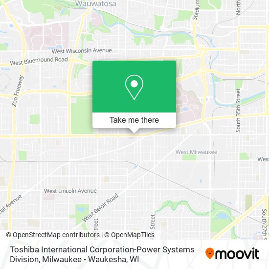 Mapa de Toshiba International Corporation-Power Systems Division