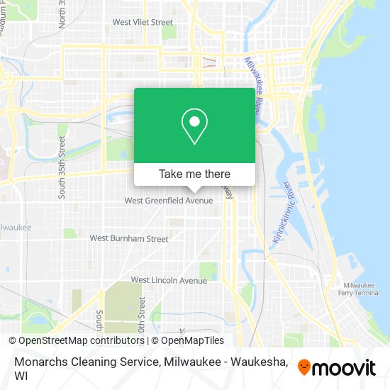 Mapa de Monarchs Cleaning Service