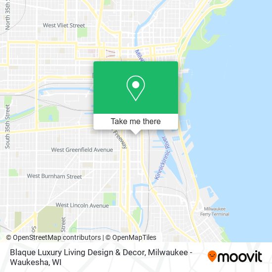 Mapa de Blaque Luxury Living Design & Decor