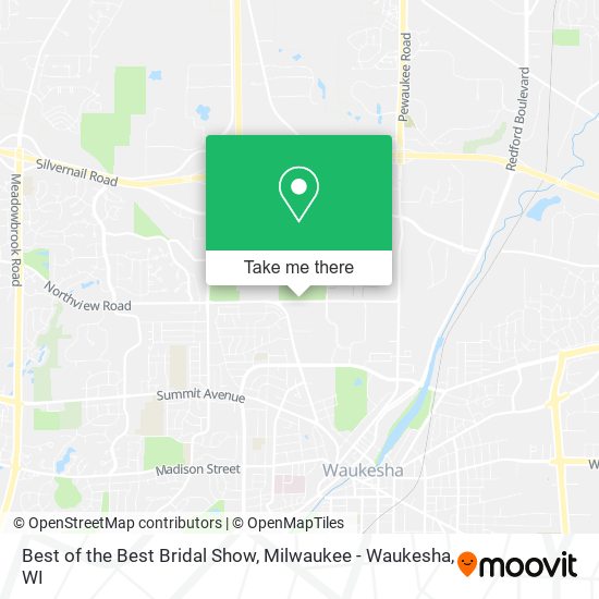 Mapa de Best of the Best Bridal Show