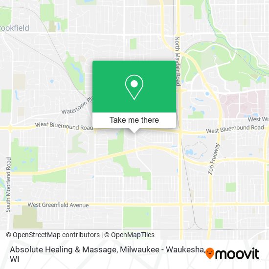 Mapa de Absolute Healing & Massage