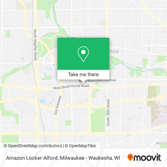 Amazon Locker-Alford map