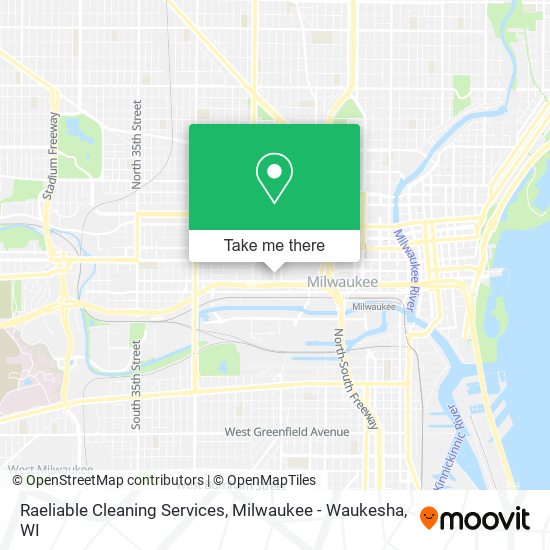 Mapa de Raeliable Cleaning Services