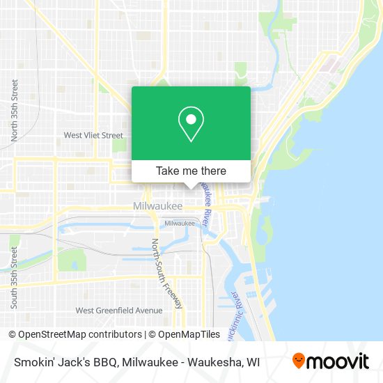 Smokin' Jack's BBQ map