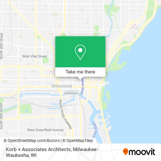 Mapa de Korb + Associates Architects