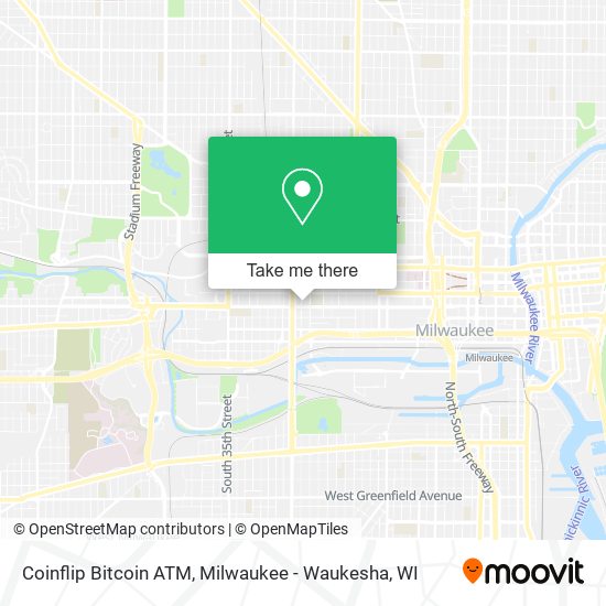 Coinflip Bitcoin ATM map